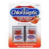 Chloraseptic Sore Throat Relief Strips, Cherry, 2   20 strip dispensers