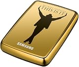 Samsung S2 Portable externe Festplatte 500GB (6,4 cm (2,5 Zoll), USB 2.0) gold (im Michael Jackson Design inkl. Film 'This Is It')