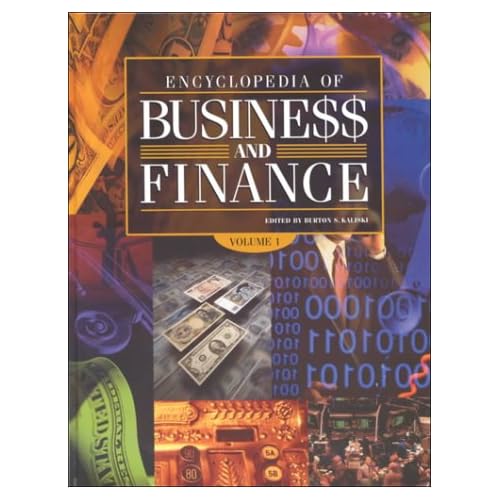 Encyclopedia of Business and Finance Cover Art