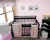 Pixie Stix 4 Piece Crib Bedding Set by Trend Lab