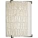 Progress P7003-20SP CFL Wall Sconce with decorative handmade Stonehenge Paper and Antique Bronze End