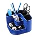 Vlando VPACK Magnet Desk Organizer - Pencil Cup Pen Holder - Office Supplies Desktop Stationery Gadgets Storage Box (Starry Blue)