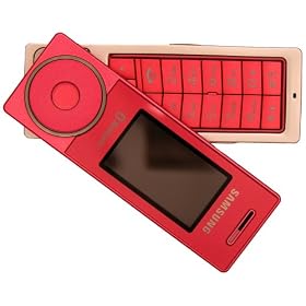Samsung X830 1 GB Unlocked Cell Phone with Camera, Bluetooth Music, Media Player--International Version with Warranty (Pink)