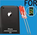 Free Screwdriver! 100% Brand New Jet BLACK Back Metal Cover/ Case /Facia /Fascia /Housing /Faceplate for Apple iPhone 4GB 8GB 16GB (First Generation) More than 50% DISCOUNT!