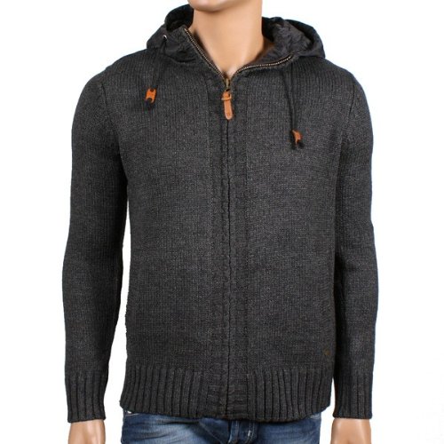 Scotch & Soda Herren Sweatshirt hooded zip-through pull - 11040960043, Gr. 54 (XXL), Grau  Preisvergleich