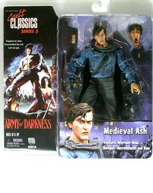 51B3jUj3BBL Cult Classics Series 5 Medieval Ash 7 Action Figure