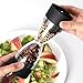 ICICLE 2-in-1 Hourglass Salt and Pepper Grinder Set - Manual Salt and Pepper Shakers - Salt & Pepper Mill Pair with Adjustable Coarseness
