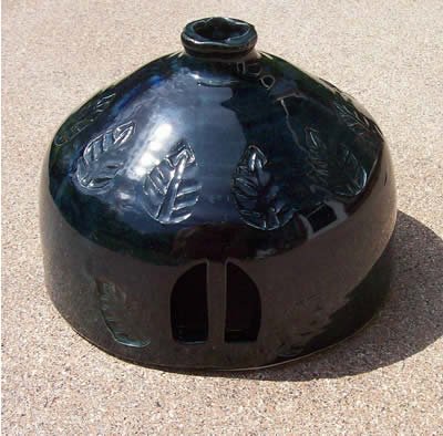 Toad House For Pest Free Garden in Deep Blue