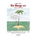 Die Waage im Jahr 2012: Cartoon-Kalender