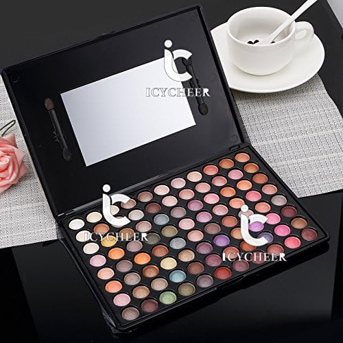 Diamond & Matte Makeup 88 Colors Eyeshadow Palette Warm Neutral Eye Shadow Kit