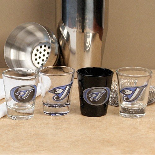 Toronto Blue Jays 4-Pack Vortex Shot Glass Set