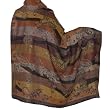 Woolen Shawl Antique Paisley Designer Wrap 80 x 40 inches