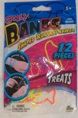 googly bands shaped rubber bands 12 pack treats series ii  more detail click!