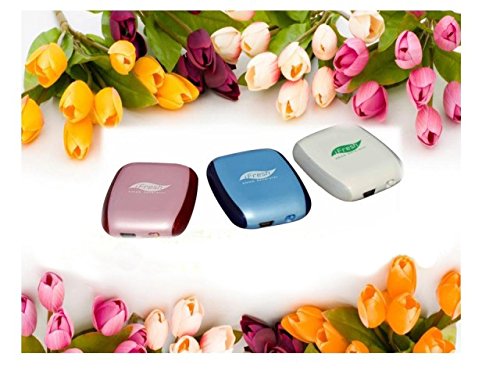 OnairMall® iFresh OLF-688 Portable Mini Pendant-ion and Ozone Generator Air Purifier Air Freshener - White