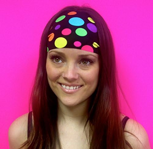 Headbands By Hippie Runner. Polka Dots! No Slip, No Drip Headbands For Running, Walking, Exercise. Buy Three, Get One Free!
