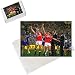 Photo Jigsaw Puzzle of Norman Whiteside and Steve Moran both of Manchester United from Manchester United