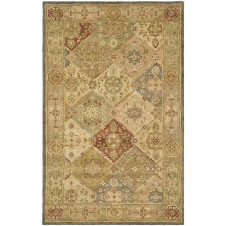Safavieh Antiquities Collection AT316A Handmade Multicolored Hand-spun Wool Area Rug, 8-Feet 3-Inch by 11-Feet On Sale