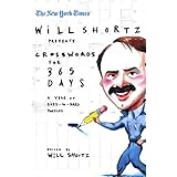 the new york times will shortz presents crosswords for 365 days a year of easy to hard puzzles new york times