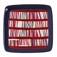 Gee's Bend The Bars and String Tray with Stand in Multicolor