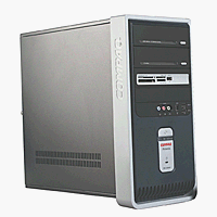Compaq Presario Media Center SR1830NX Desktop PC (AMD Athlon 64 3500+ Processor, 1 GB RAM, 200 GB Hard Drive, LightScribe Double Layer DVD+/-R/RW Drive)