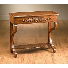 Honey Finished Wooden Lamp Sideboard by SmartBargains