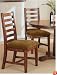 2 Birch Veneers with Solid Hardwood Side Chairs
