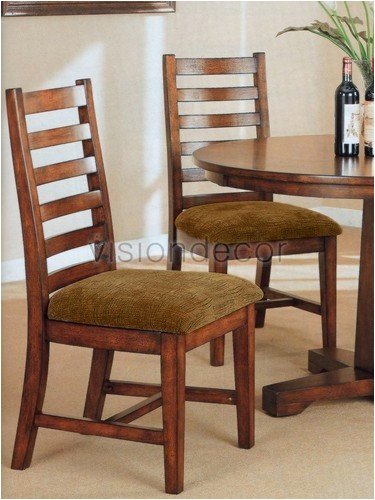 2 Birch Veneers with Solid Hardwood Side Chairs