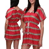 Element Robin Juniors Cover-Up Dress - Fire Red