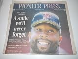 MARCH 7, 2006 MINNESOTA TWINS KIRBY PUCKETT 1960-2006 ST. PAUL PIONEER PRESS "A SMILE WE'LL NEVER FORGET" FULL NEWSPAPER