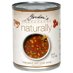 Gordon's Natural Veg Crab Soup, 19-Ounce (Pack of 6)
