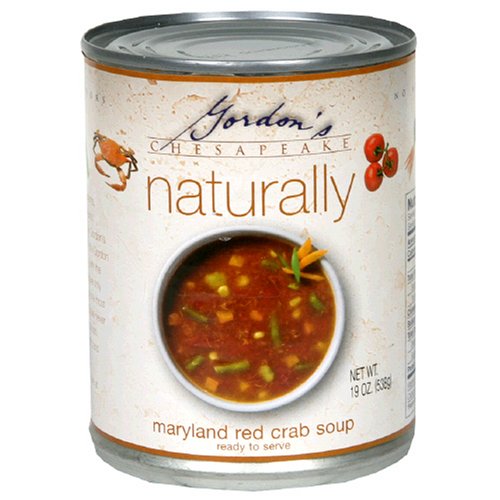 Gordon's Natural Veg Crab Soup, 19-Ounce (Pack of 6) by Crab Soups