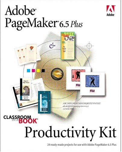 adober pagemakerr 65 plus productivity kit