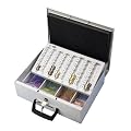 Wedo 1897009 Ersatz-Scheineinsatz f�r Universa Geldz�hlkassette, lichtgrau 34,5 x 21,0 x 7,0 cm