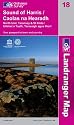 Sound of Harris, North Uist, Taransay and St.Kilda (OS Landranger Map)