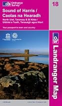 Sound of Harris, North Uist, Taransay and St.Kilda (OS Landranger Map)
