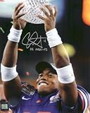 Chris Leak Florida Gators - National Championship Trophy - Autographed 8x10 Photograph with 06 CHAMPS Inscription
