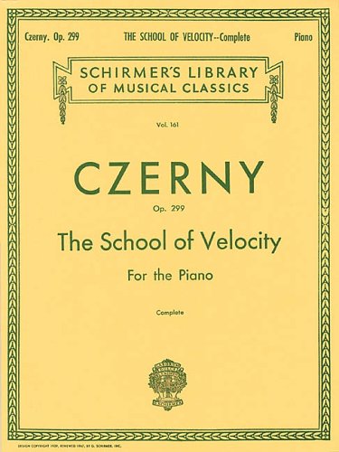 Books: School of Velocity, Op. 299  Complete . Piano Technique