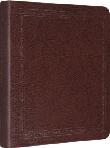 ESV Journaling Bible (Mocha, Threshold Design)