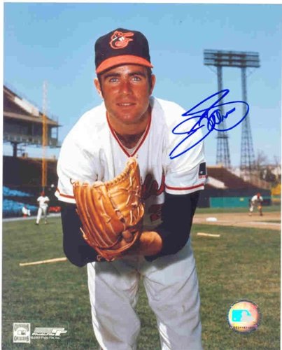 Autographed/Hand Signed 8x10 Photo Jim Palmer Baltimore Orioles