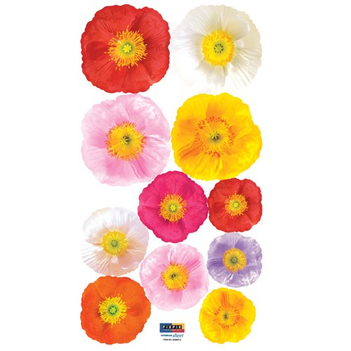 Reusable Easy Wall Applique Stickers - Florescence Enligtening