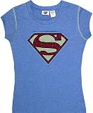 Super Girl Vintage Logo Cap Sleeve Sleep T for women