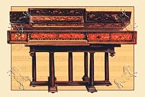 Art Poster, Queen Elizabeth's Virginal - 27.5 x 18.75