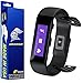 ArmorSuit Microsoft Band Large (4M5-00003) Battery Covers ONLY Black Carbon Fiber Skin Wrap Film Protector for Microsoft Band