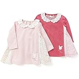 coeur a coeur(クーラクール) プルオーバー (70～100cm) キムラタンの子供服 (44306-163) ピンク 95