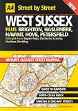 AA Street by Street Sussex, West (AA Street by Street)