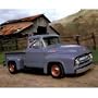 (16x20) John Wagner (Ford F-100 Truck) Photo Print Poster