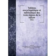 Tableau encyclopédique et méthodique des trois règnes de la nature. 751