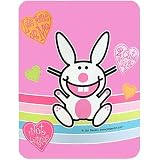 its happy bunny Micro Raschel Throw 50" x 60"