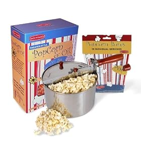 Stovetop Popcorn Popper Gift Pack - Victorio / Back to Basics