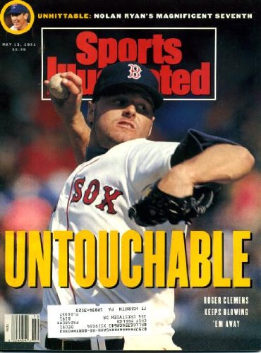 Sports Illustrated May 13 1991 Roger Clemens/Boston Red Sox on Cover, 117th Kentucky Derby, Larry Bird/Boston Celtics, Nolan Ryan/Texas Rangers, John MacLeod/Notre Dame, Lisa Olson Sues New England Patriots